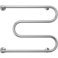 Водяной полотенцесушитель Terminus М-образный (3/4) 600х600 4620768880544 Хром, боковое подключение, G 3/4" НР — фото 2, Водяные полотенцесушители