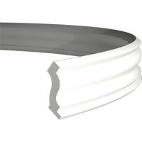 Карниз гибкий Европласт 1.50.103 2000x50x50 мм — фото 1, Карнизы