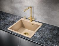 Товар: Кухонная мойка Milacio Murcia 51 Cuarzo MC.77024 Бежевая - фото 3 Кухонная мойка Milacio Murcia 51 Cuarzo MC.77024 Бежевая — фото 3, Кухонные мойки