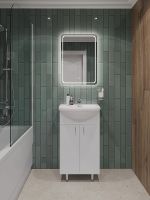 Зеркало Orange Nature 50 ON-50ZE с подсветкой с сенсорным выключателем — фото 7, Зеркала в ванную комнату