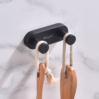 Вешалка для полотенец Raglo R300.052.06 Черный матовый — фото 5, Крючки для полотенец