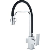 Смеситель для кухни ZorG Sanitary ZR 341-6 YF Хром — фото 1, Смесители