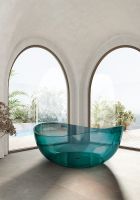 Товар: Ванна из полиэфирной смолы Abber Kristall 150х150 AT9705Aquamarin Бирюзовая без гидромассажа - фото 4 Ванна из полиэфирной смолы Abber Kristall 150х150 AT9705Aquamarin Бирюзовая без гидромассажа — фото 4, Ванны