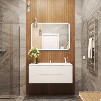 Товар: Зеркало Bond Cube 120x80 M39ZE-12080 с подсветкой с сенсорным выключателем - фото 2 Зеркало Bond Cube 120x80 M39ZE-12080 с подсветкой с сенсорным выключателем — фото 2, Зеркала в ванную комнату