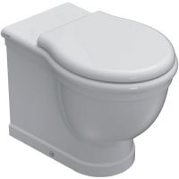 Унитаз Globo Paestum PA025.BI приставной без сиденья — фото 1, Унитазы