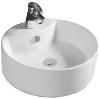 Раковина SantiLine 47 SL-1069 Белая — фото 1, Раковины накладные