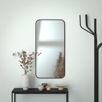 Зеркало Evoform Colora 100х50 BY 0435 с окантовкой - Черный цвет — фото 4, Мебель для ванной