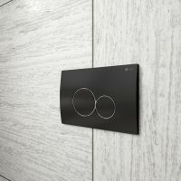 Комплект унитаза с инсталляцией Point Виктория PN48066BC с сиденьем Микролифт и Черной матовой Хром клавишей смыва — фото 12, Унитазы