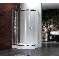 Душевой уголок Grossman Classic 120х80 L GR-9120L профиль Хром стекло прозрачное — фото 7, Душевые уголки