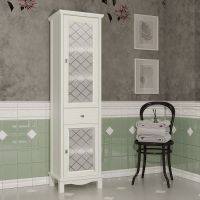 Товар: Шкаф пенал Opadiris Омега 45 R 00-00001617 Слоновая кость - фото 2 Шкаф пенал Opadiris Омега 45 R 00-00001617 Слоновая кость — фото 2, Мебель для ванной