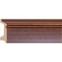 Плинтус Decomaster D122-75 2400x78x21 мм — фото 1, Плинтуса напольные