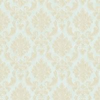 Обои Bernardo Bartalucci Cesara 5010-2 Флизелин (1,06*10,05) Голубой, Дамаск — фото 1, Обои для стен