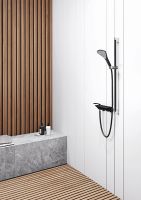 Товар: Смеситель для душа Kludi Balance 527108775 Черный Хром - фото 2 Смеситель для душа Kludi Balance 527108775 Черный Хром — фото 2, Смеситель для душа