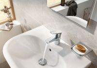 Товар: Смеситель для раковины Kludi Pure Solid 340280575 Хром - фото 4 Смеситель для раковины Kludi Pure Solid 340280575 Хром — фото 4, Смесители