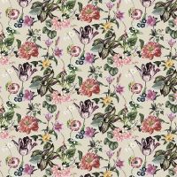 Обои Marburg Flora 47461 Винил на флизелине (0,53*10,05) Бежевый/Розовый/Зеленый, Листья/Цветы — фото 1, Обои для стен