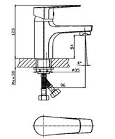 Комплект смесителей Orange Loop Хром арт-M26-311cr — фото 13, Готовые комплекты для ванной комнаты