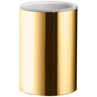 Стакан для зубных щеток Colombo Design Plus W4941.OM Золото матовое — фото 1, Мыльницы