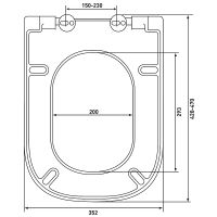 Сиденье для унитаза Berges Gap SO 017003 Белое с микролифтом — фото 3, Сиденья для унитаза