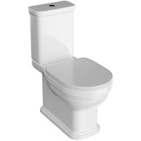 Унитаз компакт Kerama Marazzi Pompei PO.wc.01 Белый глянцевый без бачка и сиденья — фото 4, Напольные унитазы