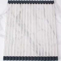 Ролл-мат Ростовская Мануфактура Сантехники Sush-2BL Черный — фото 1, Сушилки для кухонных моек