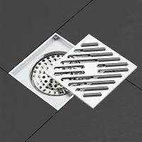 Душевой трап Gappo G81050 с решеткой Хром — фото 8, Трапы для душа