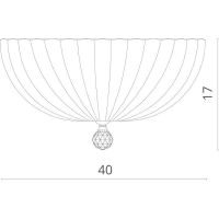 Люстра Divinare Lianto 4011/02 PL-3 Коньячный Хром — фото 4, Люстры