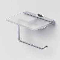 Товар: Держатель туалетной бумаги AM.PM X-Joy A85A341500 с полкой Хром - фото 2 Держатель туалетной бумаги AM.PM X-Joy A85A341500 с полкой Хром — фото 2, Держатели туалетной бумаги