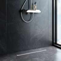 Товар: Душевой лоток AM.PM PrimeFlow 70 W02SC-P11-070-01SB с решеткой Хром матовый Cut Gradient - фото 8 Душевой лоток AM.PM PrimeFlow 70 W02SC-P11-070-01SB с решеткой Хром матовый Cut Gradient — фото 8, Душевые лотки