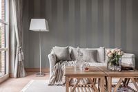 Товар: Обои Milassa Status III DM3 001 Флизелин (1*10,05) Бежевый/Белый, Полоса - фото 2 Обои Milassa Status III DM3 001 Флизелин (1*10,05) Бежевый/Белый, Полоса — фото 2, Обои для стен