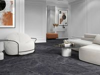 Керамогранит Laparet Pietra Violet графитовый лаппатированный 80x80 см — фото 3, Керамогранит