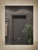 Товар: Зеркало Orange Quadrо 50 OQ-50ZE с подсветкой с сенсорным выключателем - фото 2 Зеркало Orange Quadrо 50 OQ-50ZE с подсветкой с сенсорным выключателем — фото 2, Зеркала в ванную комнату