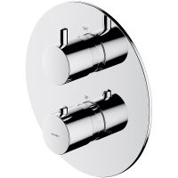 Смеситель для душа Omnires Y Y1236ROCR с термостатом Хром — фото 1, Смесители