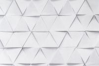 Обои Артекс Нокс 10817-01 Винил на флизелине (1,06*10,05) Белый, Геометрия — фото 2, Обои для стен
