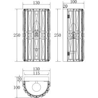 Настенный светильник Maytoni Neoclassic Facet MOD094WL-01G Прозрачный Золото — фото 6, Светильники