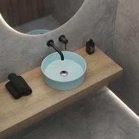 Товар: Раковина-чаша Berges Ego SL 38 181291 Голубая матовая - фото 3 Раковина-чаша Berges Ego SL 38 181291 Голубая матовая — фото 3, Раковины