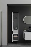 Товар: Шкаф пенал Allen Brau Infinity 35 L 1.21010.WM подвесной Белый матовый - фото 19 Шкаф пенал Allen Brau Infinity 35 L 1.21010.WM подвесной Белый матовый — фото 19, Пеналы для ванной комнаты