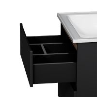 Тумба под раковину AM.PM X-Joy 65 M85AFHX0652BM подвесная Черная матовая — фото 3, Тумбы под раковину