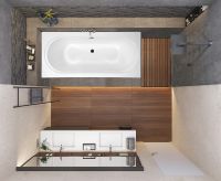 Акриловая ванна Vagnerplast Briana 185x90 без гидромассажа — фото 4, Акриловые ванны