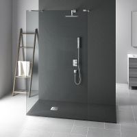 Душевой поддон из искусственного камня Vincea 100x90 VST-4SR9010A Антрацит — фото 3, Душевые поддоны из искусственного камня