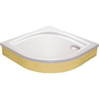 Акриловый поддон для душа Ravak Galaxy Elipso EX 90х90 A227701310 Белый — фото 1, Акриловые душевые поддоны