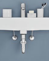 Вентиль запорный Grohe 22037000 угловой Хром — фото 3, Комплектующие для душевого оборудования