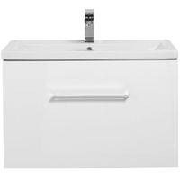 Товар: Тумба под раковину Aquanet Порто 70 241747 подвесной Белая - фото 2 Тумба под раковину Aquanet Порто 70 241747 подвесной Белая — фото 2, Тумбы под раковину