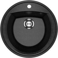 Кухонная мойка Ulgran Classic U-603-308 Черная — фото 1, Кухонные мойки