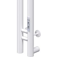 Электрический полотенцесушитель Ника Robe-2 120/10 УС U Белый матовый — фото 3, Электрические полотенцесушители