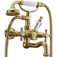 Смеситель для ванны Boheme Medici Presente 313-SW Бронза — фото 1, Смесители