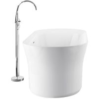 Товар: Смеситель для ванны Ravak Freedom FM 080.00CR X070424 Хром - фото 2 Смеситель для ванны Ravak Freedom FM 080.00CR X070424 Хром — фото 2, Смесители напольные