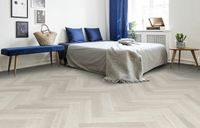 Виниловый ламинат Firmfit Herringbone CW-3291 Дуб Белый Браш 615х123х5 мм — фото 4, Виниловый ламинат