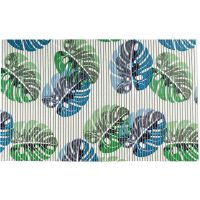 Коврик для ванной комнаты Ridder Garden 80х50 1117135 Синий Зеленый — фото 1, Коврики для ванной комнаты