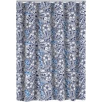 Штора для ванны Ridder Oriental 180х200 3101303 Синий Голубой — фото 1, Шторы для ванной