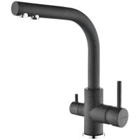 Смеситель для кухни Paulmark Essen Es213011-DG Графит — фото 1, Смесители для кухни